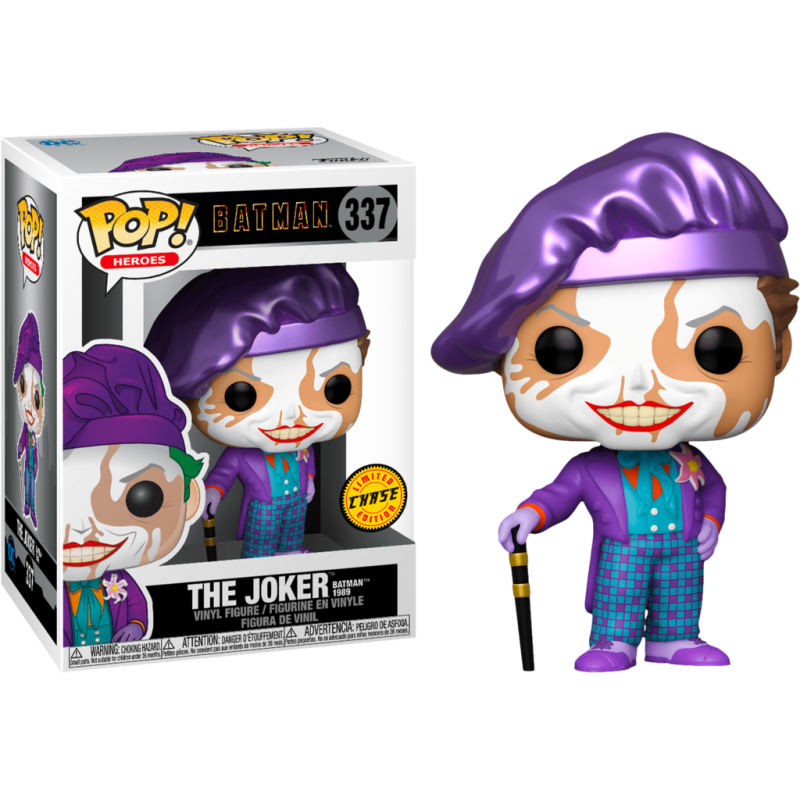 Pop! Heroes: Batman 1989 - The Jocker w/Hat Chase